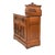 19th Century Antique Victorian Walnut Dry Sink Washstand With Backsplash For Sale - Image 5 of 7
