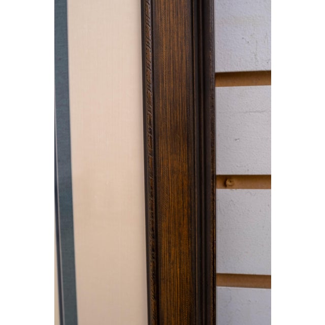 Paint "Off Windmill Point" Sailboats Lighthouse Painting Print Signed John M Barber Numbered For Sale - Image 7 of 10