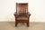 Mission Gustav Stickley Antique Mission Oak Arts & Crafts Rocking Chair, Circa 1910 For Sale - Image 3 of 14