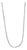 Wheat Chain Necklace 18k White Gold 16" 1.2mm For Sale