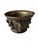 Farmhouse Antique Heavy Cast Bronze/Brass Mortar – Apothecary Collectible XVIII Century For Sale - Image 3 of 5