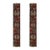 Twin Vintage Persian Kilim Runner Rugs With Geometric Patterns, From Rug & Kilim For Sale