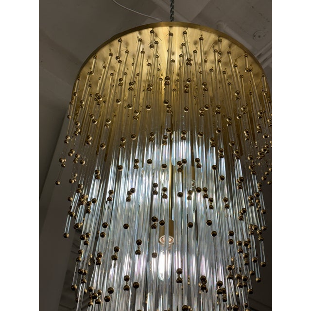 Visual Comfort John Rosselli for Visual Comfort Signature Collection Mia Chandelier For Sale - Image 4 of 12