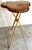 Victorian Late 19th Century Tortoiseshell Bamboo Tripod Leg Birdseye Maple Clover Top Side or Drink Table For Sale - Image 3 of 12