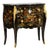 Louis XV-Style Lacquered Chest of Drawers, 1950s For Sale