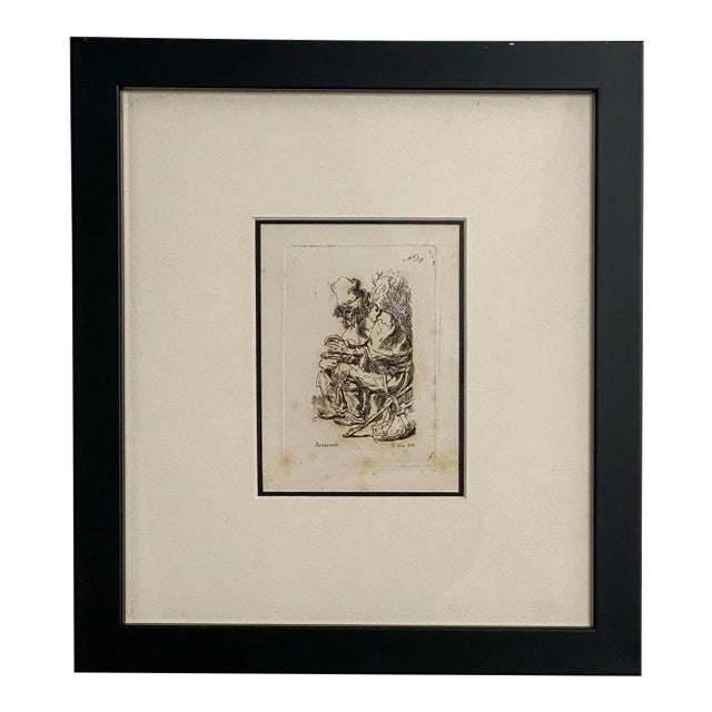 18th Century Rembrandt Etching #39, by Francesco Novelli For Sale