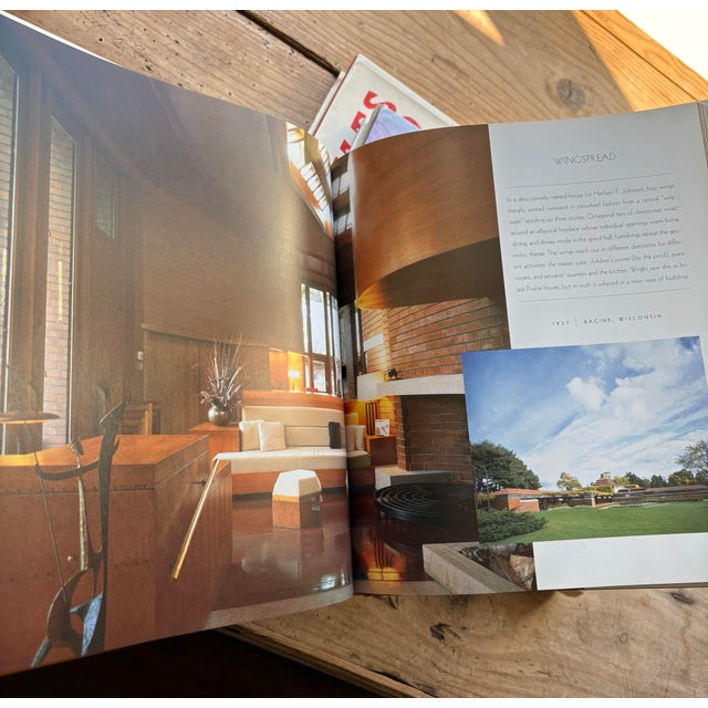 Frank Lloyd Wright Inside and Out Book by Diane Maddex | Architecture Coffee Table Book For Sale In Seattle - Image 6 of 9