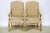 Gold Antique Palatial French Grand Style Louis XIV Giltwood Throne Chairs - a Pair For Sale - Image 8 of 9