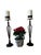 Large Cast Iron Candleholders, Set of 2 For Sale - Image 9 of 9