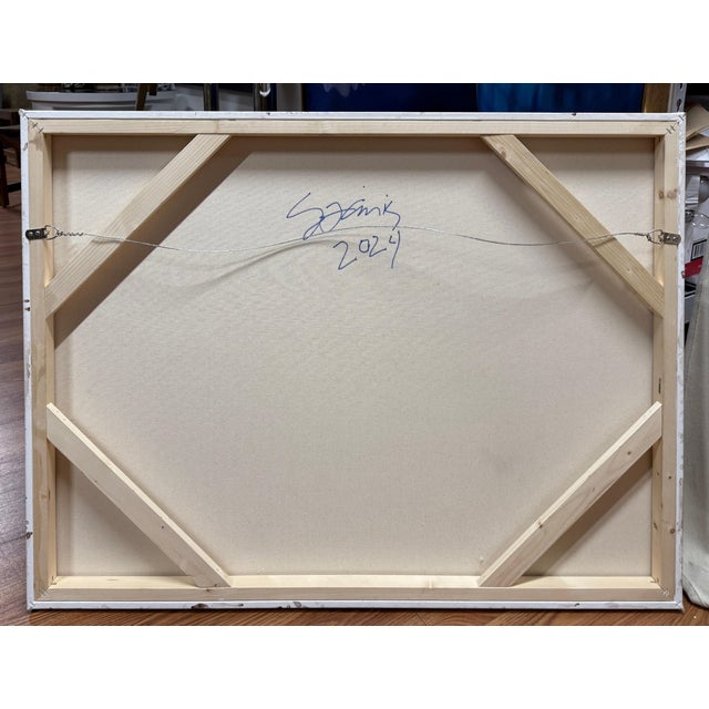 Gary Janis Gray Abstract 2024 For Sale - Image 4 of 12