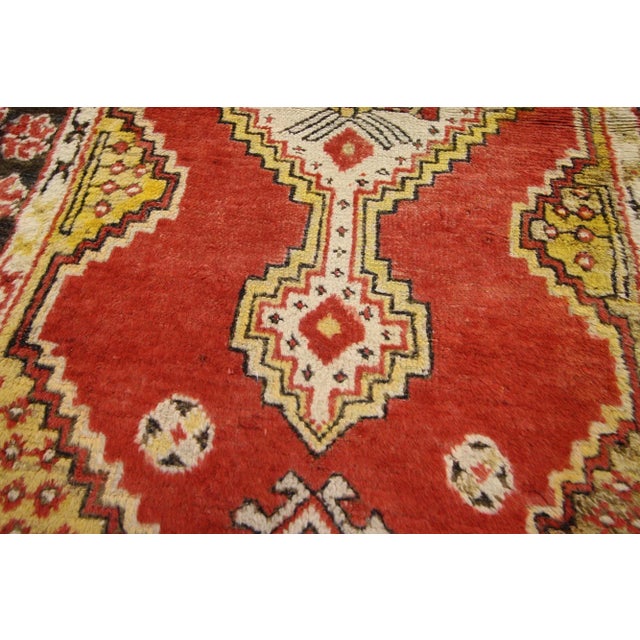 Vintage Turkish Oushak Rug Runner - 02'08 X 09'11 For Sale - Image 4 of 5
