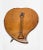 Luigi Fontana Midcentury Italian Heart Shaped Cherry Wood Table Mirror, 1940s For Sale - Image 14 of 18