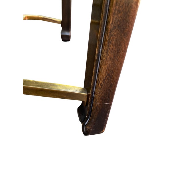 Navy Blue Mastercraft Attributed Dining Chairs - Set of Six 6 by Bernhard Rohne For Sale - Image 8 of 11