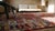 Red 1900s Red Medallion Antique Moroccan Rabat Rug 6'8" X 9'6" Handknotted Wool Carpet For Sale - Image 8 of 9
