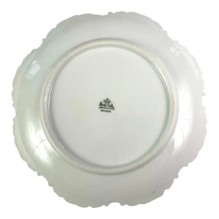 Late 19th Century R C Rosenthal-“Monbijou”-Hand Painted Porcelain Plate For Sale