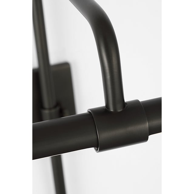 Thomas O'Brien for Visual Comfort Signature Kidd 9" Frame Mount Picture Light in Bronze For Sale - Image 12 of 15