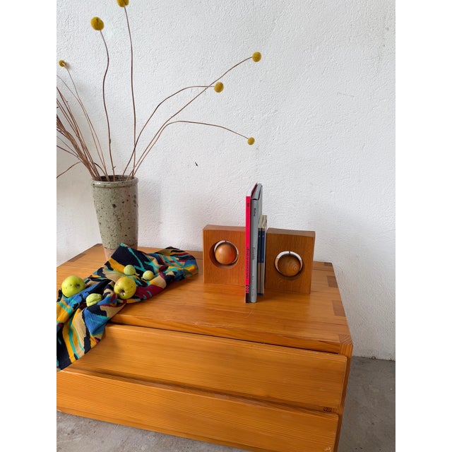 Constructivist Wooden Bookends, 1970s, Set of 2 For Sale - Image 11 of 18