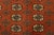 Bokhara Rug 8’4” X 10’2” Orange Wool Tribal Hand-Knotted Oriental Carpet For Sale - Image 10 of 14