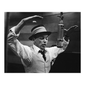 'Frank Sinatra Recording Session' Unframed Archival Pigment Print