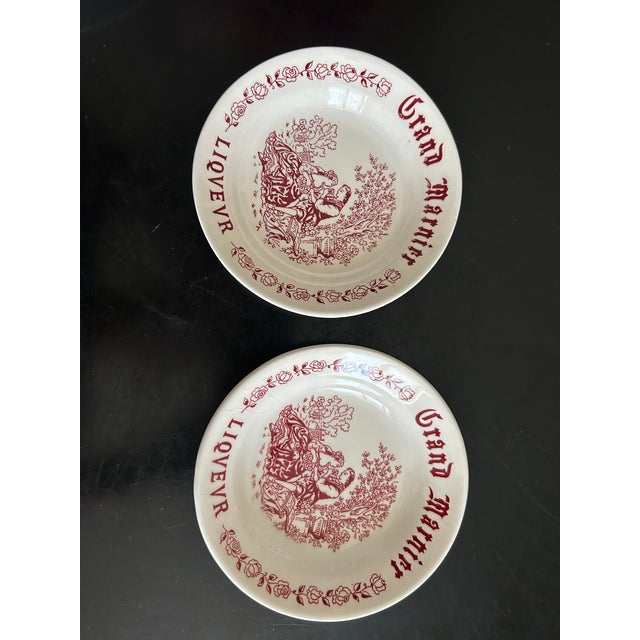 Mid-Century Modern Grand Marnier Bowls in Earthenware from Gien, 1960s, Set of 8 For Sale - Image 3 of 11