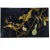 A rare statement in lacquer and gold. Four panels, each thirty-nine inches high, unfold into a mural sixty-four inches...