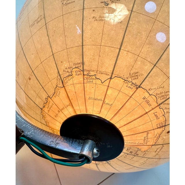 Vintage German Plastic Table Globe from Süd-West Verlag München, 1930s For Sale - Image 10 of 18