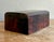 Brown Vintage Boho Lacquered Coconut Shell Box For Sale - Image 8 of 8