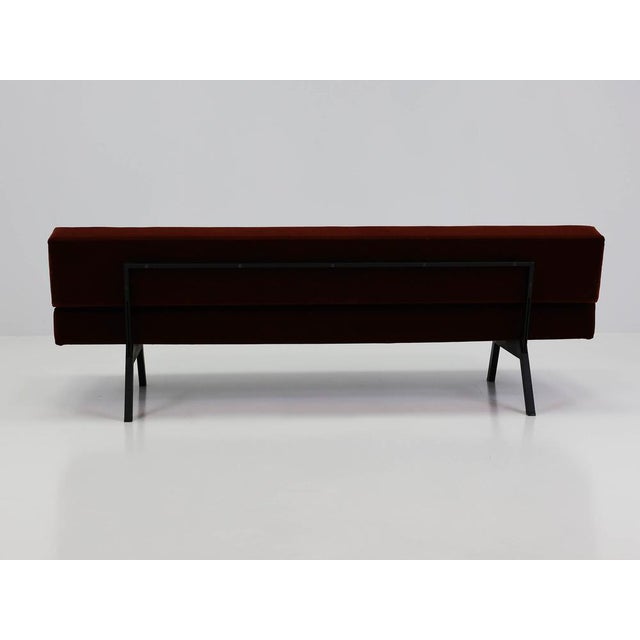 Metal Panchetto Daybed Sofa by Rito Valla for Ipe, Italy, 1960s For Sale - Image 7 of 12