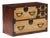 A Japanese Antique Diminutive Tansu Chest For Sale