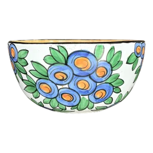 Vintage Italian Hand Painted Serving Bowl