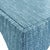 Tomlin Teal Game Table with Glass Top For Sale - Image 4 of 8