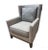 Atlas Wingback Chair For Sale - Image 4 of 4