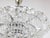Chandelier with Diamond-Shaped Crystals from Bakalowits & Söhne, Austria, 1950s For Sale - Image 9 of 11