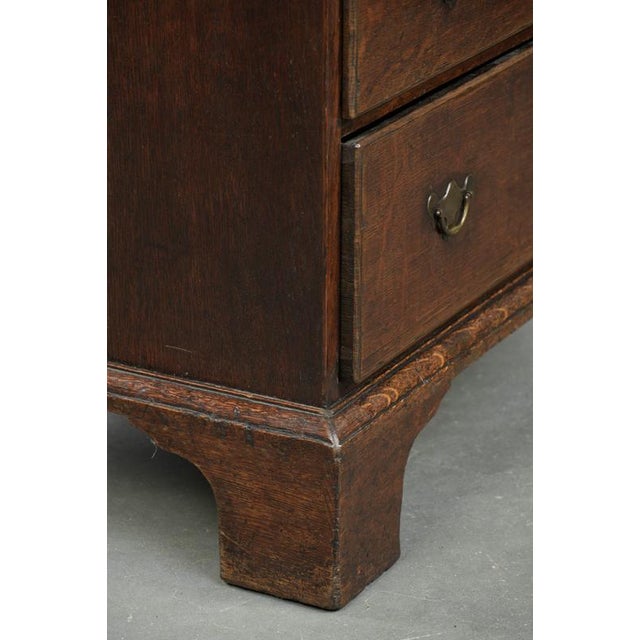 Antique English Oak Secretary, 18th Century For Sale - Image 14 of 16