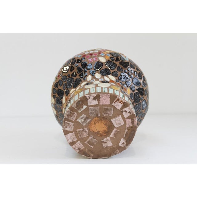Swedish Folk Art Mosaic Mushroom Piggy Bank, 1970s For Sale - Image 12 of 16