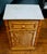 Faux Bamboo Miniature Cabinet with Marble Top, 1930s For Sale - Image 9 of 11
