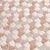 Ivins Embroidery in blush is a fabulous full-coverage geometric pattern rendered in tonal yarns and dense multidirectional...