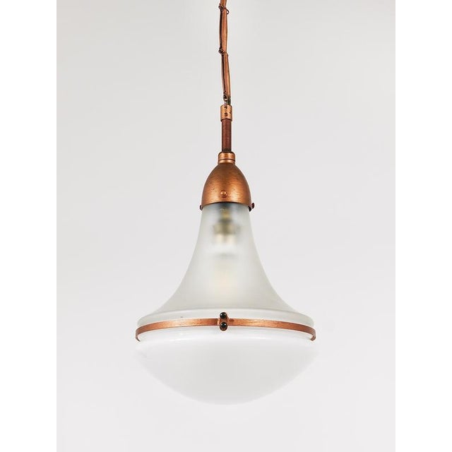 Vintage German Industrial Pendant Lamp by Peter Behrens for Behr, 1920s For Sale - Image 15 of 18