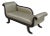 Vintage Regency Style Recamier Chaise Lounge For Sale
