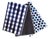 Trio of Blue and White Paper Placemat Pads For Sale