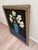 Farmhouse Large Original Primitive Painting of Cheerful Flowers in a Blue Vase For Sale - Image 3 of 7