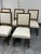DC Custom by Jose Chavez Leather Dining Chairs, Set of Seven For Sale - Image 9 of 12
