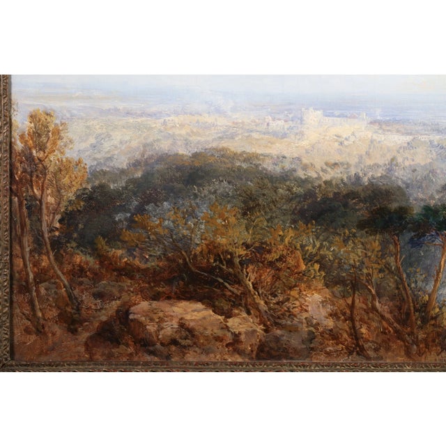 Large Landscape Oil James Webb 1825-1895 Listed British Artist Hammer to 40,000 GBP For Sale - Image 6 of 14