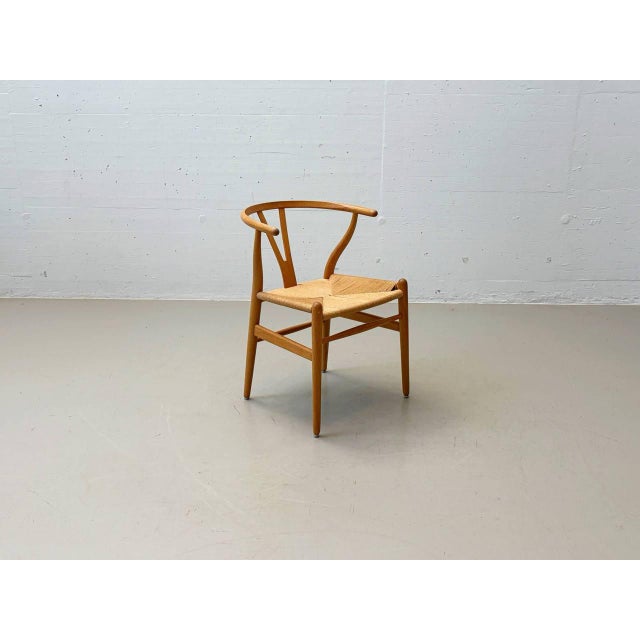 Vintage CH24 Wishbone Chairs by Hans J. Wegner for Carl Hansen & Søn, Denmark, 1990s, Set of 6 For Sale - Image 16 of 18