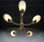 Gold Mid-Century Modern Aluminum Chandelier, 1960s For Sale - Image 8 of 18