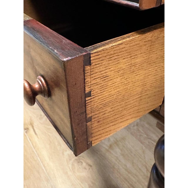 William IV Writing Desk in Mahogany For Sale - Image 15 of 17
