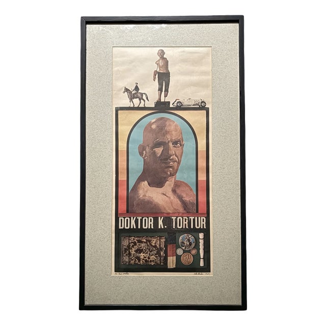 Sir Peter Blake Inscribed Doktor K. Tortur Poster, 1965 For Sale