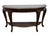 Traditional American Drew Bob Mackie Home Classics Traditional Style 60" Demilune Accent Sofa Table W. Glass Top 583-927 For Sale - Image 3 of 9