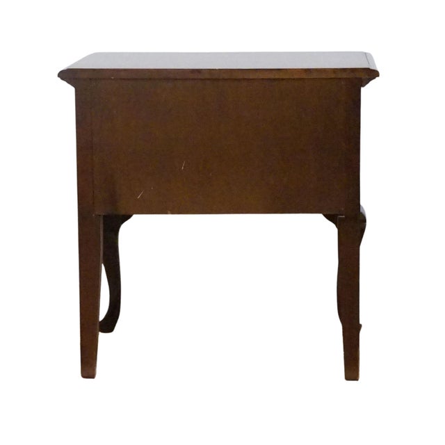 Pennsylvania House Solid Cherry Traditional Style 24" Two Drawer Accent End Table For Sale - Image 11 of 12