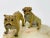 Bronze Bulldogs on Onyx Base attributed to Vrai, France, 1920s For Sale - Image 6 of 12